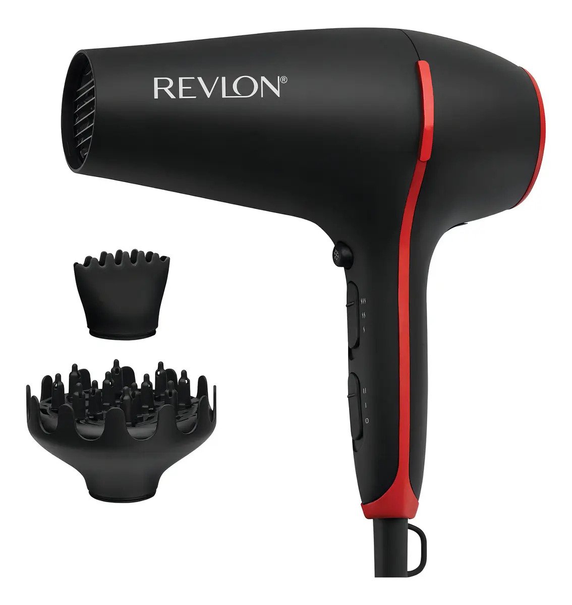 Secador De Pelo Revlon Smoothstay Infusión De Coco Anti Frizz (rvdr5317la2av1) Negro