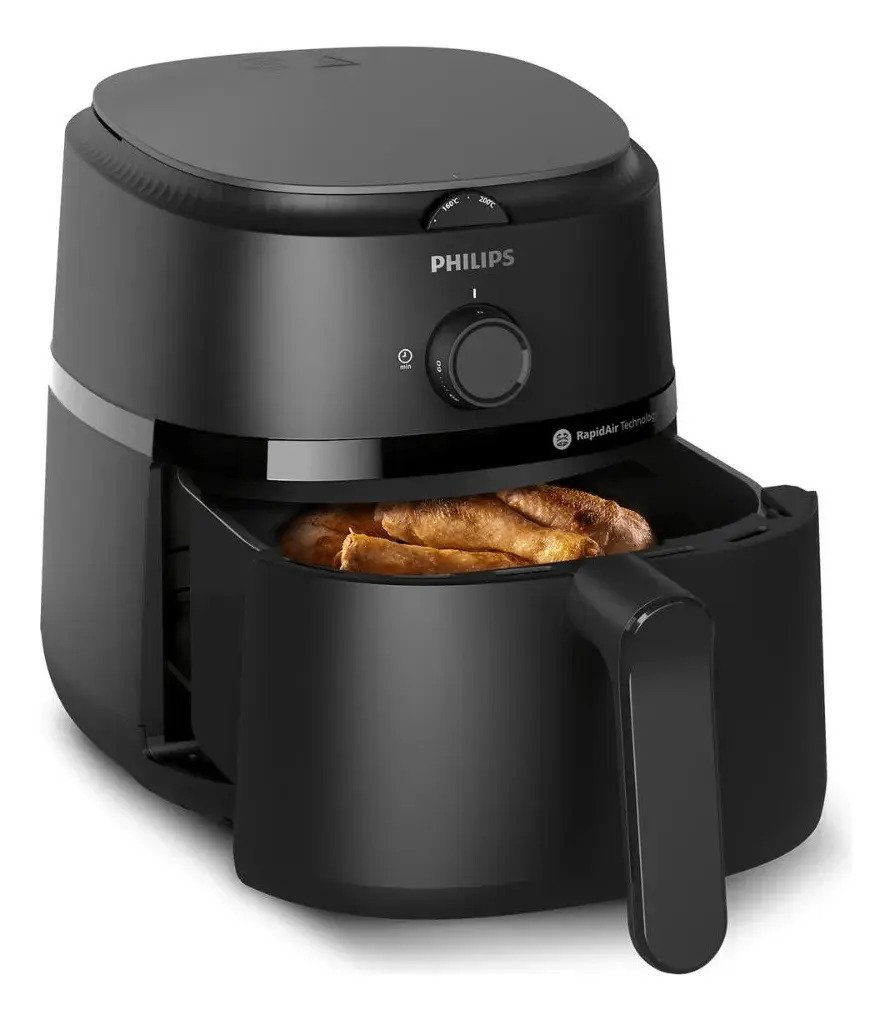 Freidora De Aire Philips Na120/00 Negra 4.2l Negro - Imagen 4
