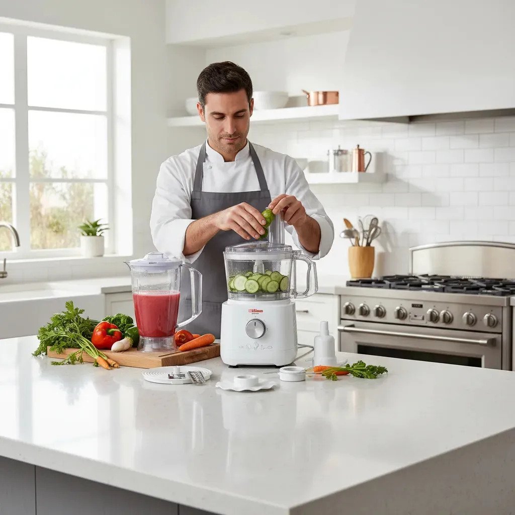 Procesadora Y Licuadora Liliana Experty Para Cocina Con 700w Blanco - Imagen 6