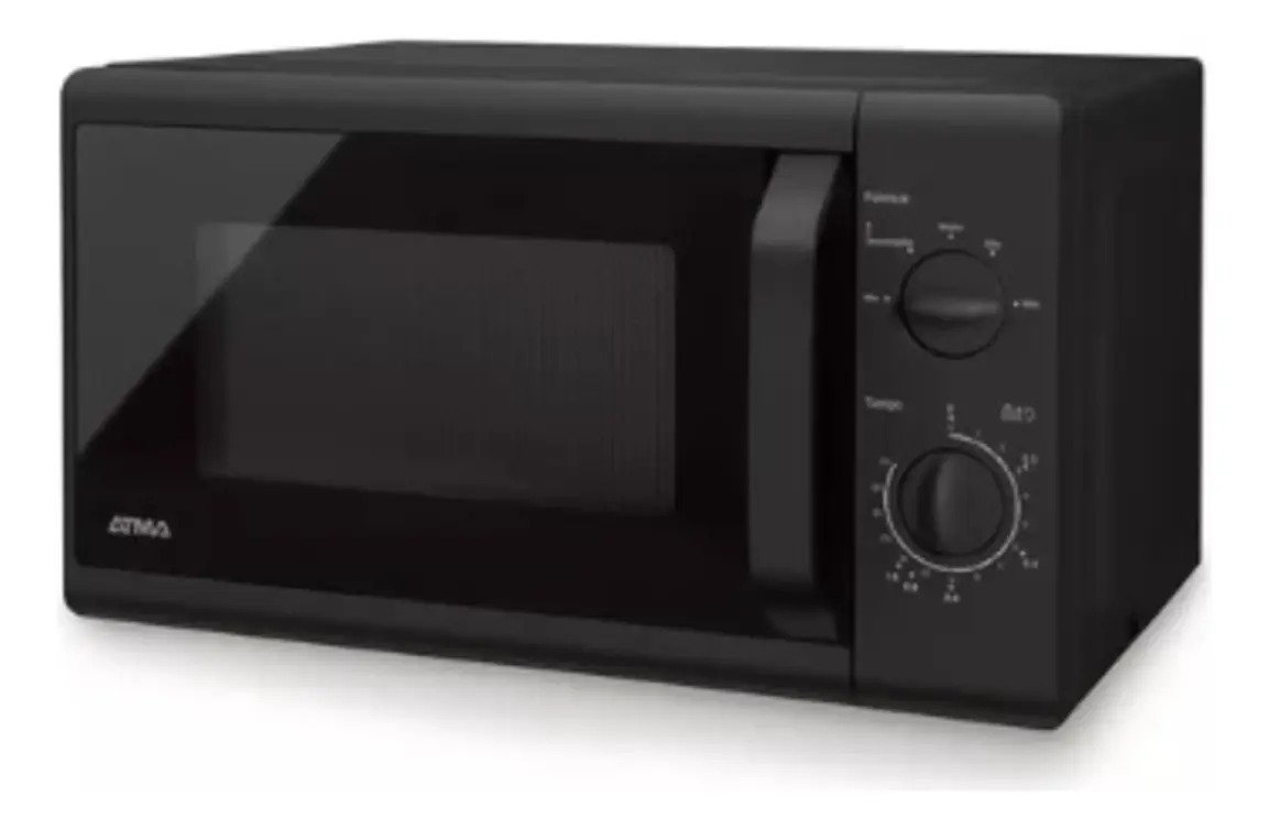 Microondas Rotativo Atma 20lts Matrb20ubn Negro 700w - Imagen 2