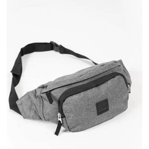 3708b Riñonera Gris Elf Gris Oscuro Lisa