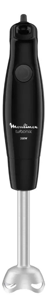Mixer Turbomix Metal Negro 600w Moulinex - Imagen 2