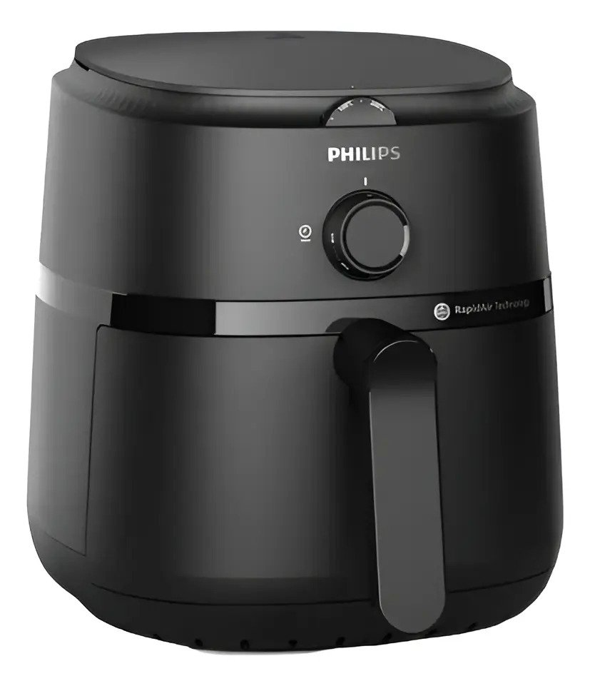 Freidora De Aire Philips Na120/00 Negra 4.2l Negro