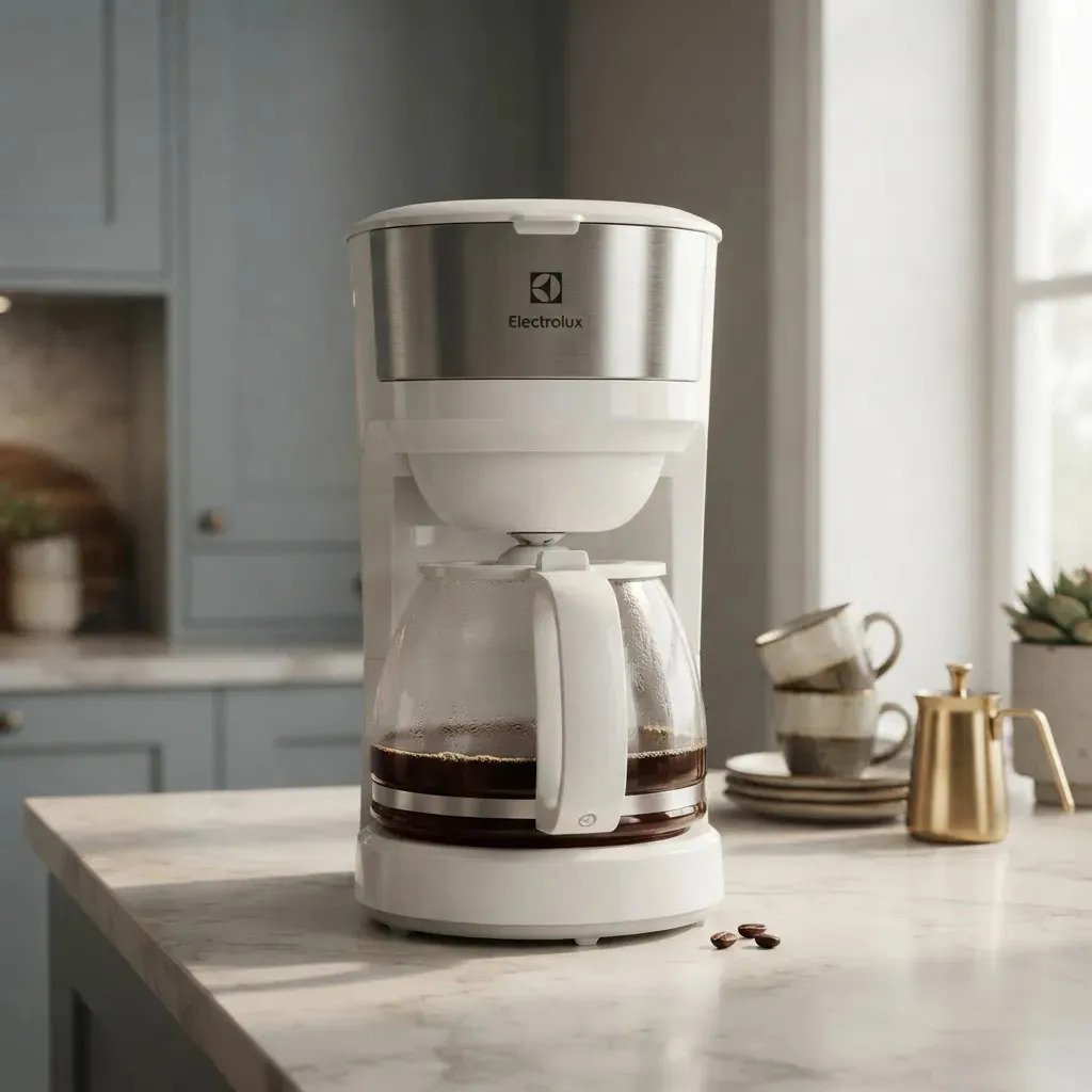 Cafetera Eléctrica Electrolux Inox Ecm21 1,2l Color Blanco - Imagen 7