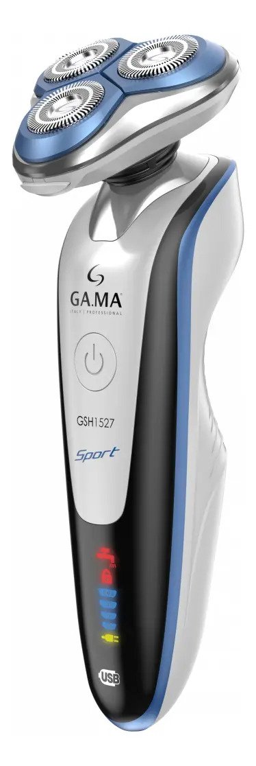 Afeitadora Inalambrica Gama Gsh1527 Humedo Y Seco Usb Litio Gris