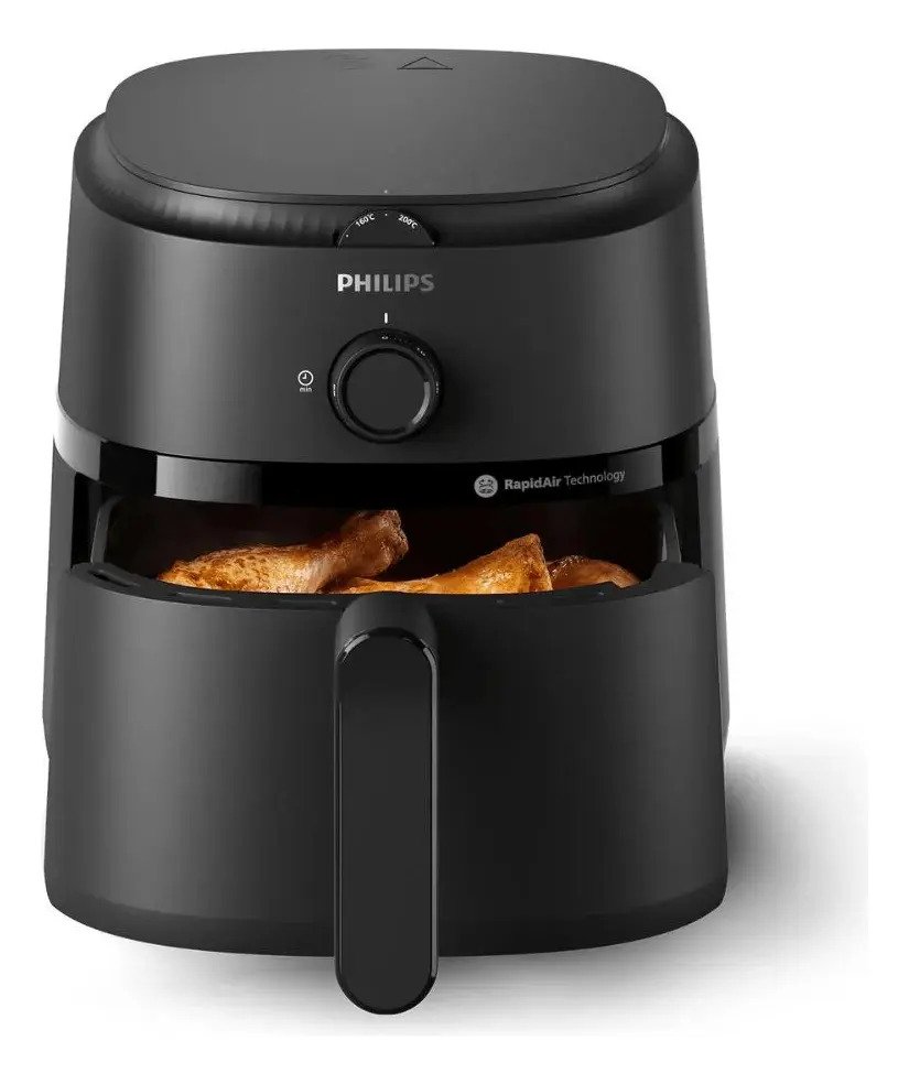 Freidora De Aire Philips Na120/00 Negra 4.2l Negro - Imagen 2